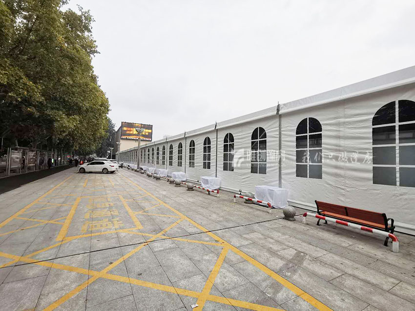 郑州篷房租赁厂家篷房如何进行布置?