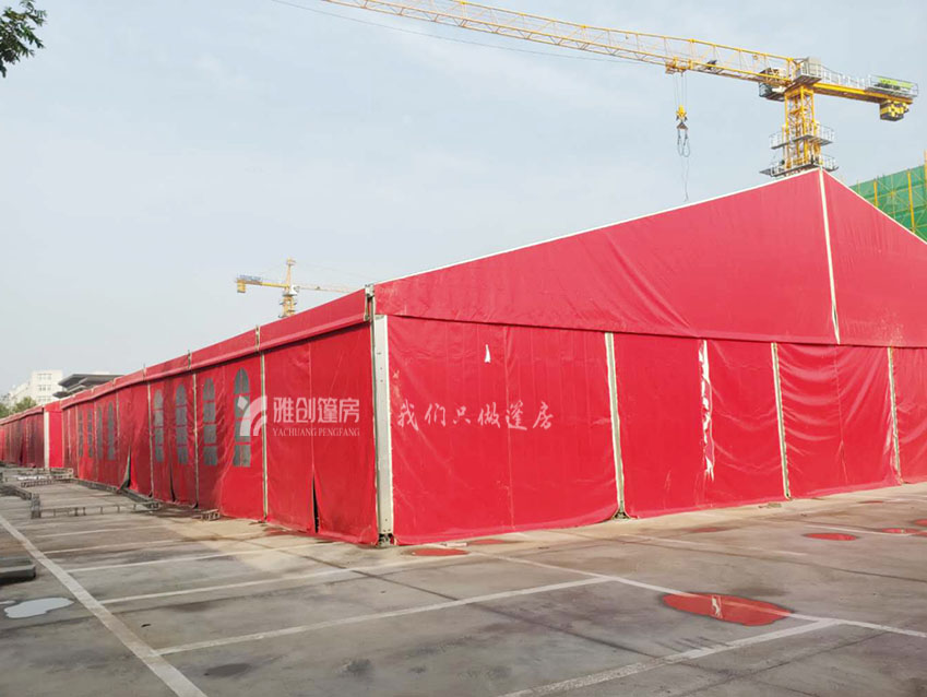 郑州篷房租赁出租时尚的玻璃篷房