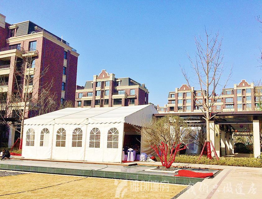 新乡篷房租赁公司搭建篷房的流程以及应该注意些什么？