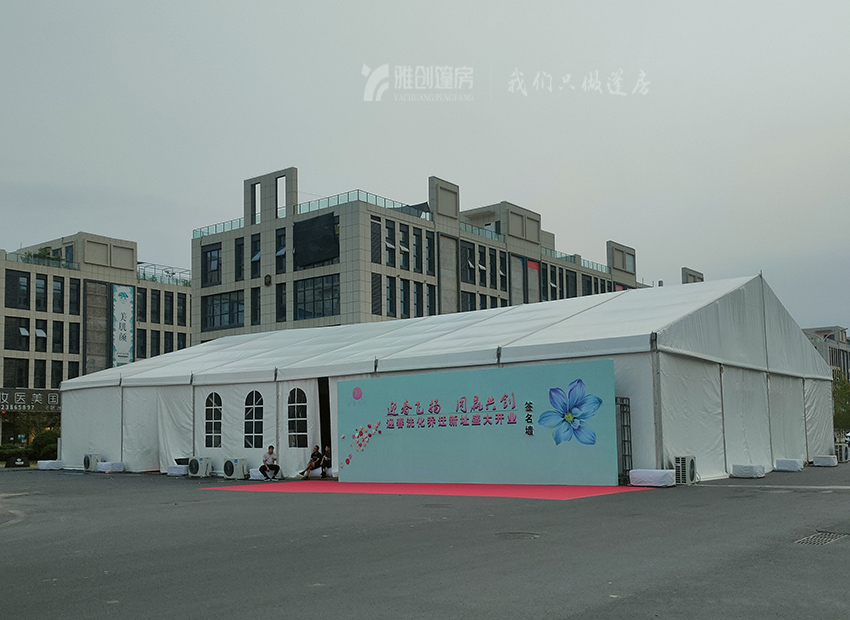 郑州篷房出租公司搭建赛事篷房的优势有哪些？