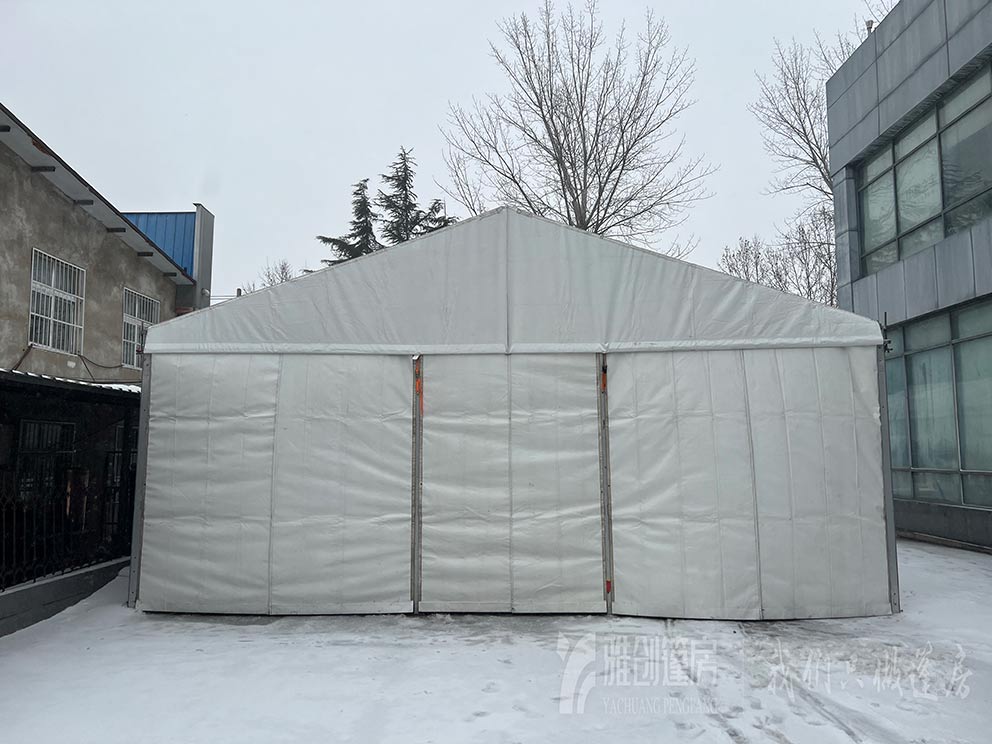 白色篷房出租助力品牌活动现场