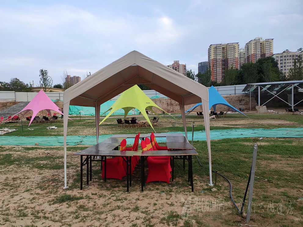 夏季室外活动使用郑州帐篷租赁提供的新式网红帐篷是一个很好的选择