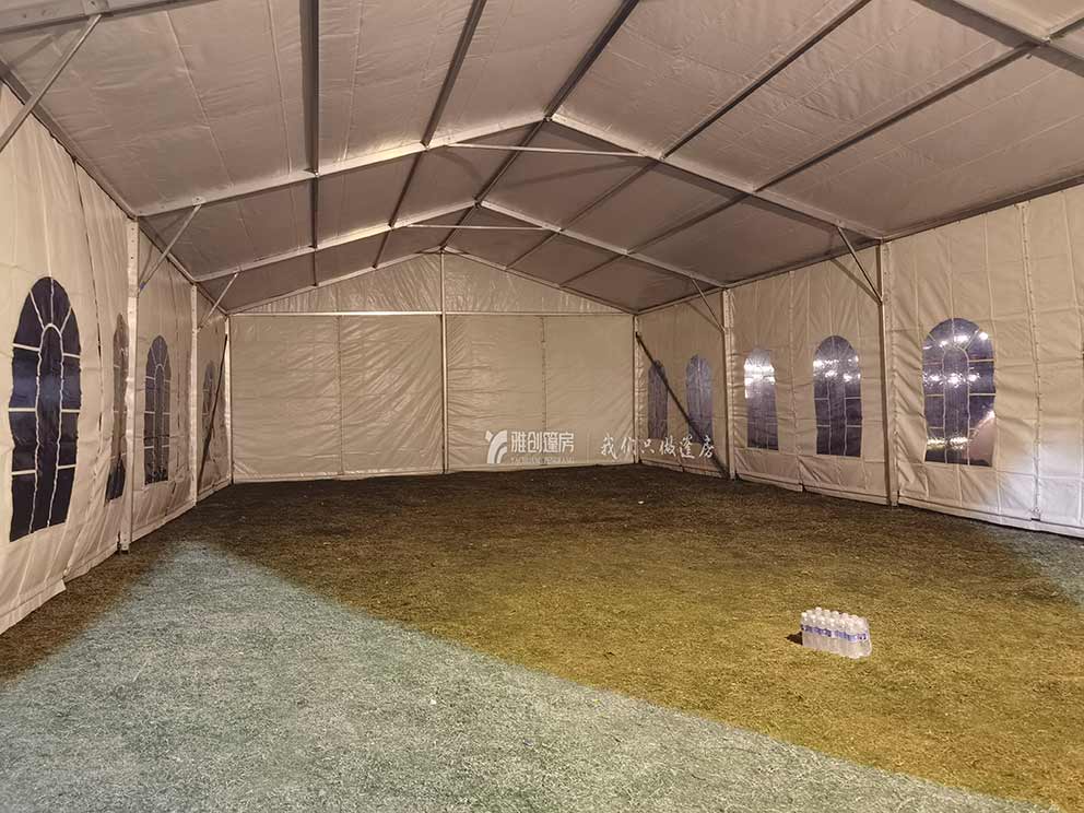 和郑州篷房厂家一起来看看搭建篷房的过程吧