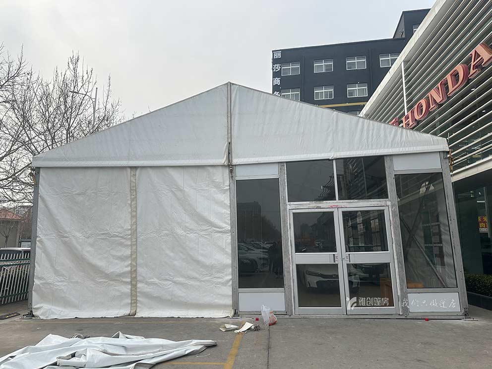 郑州篷房厂家搭建车展活动篷房