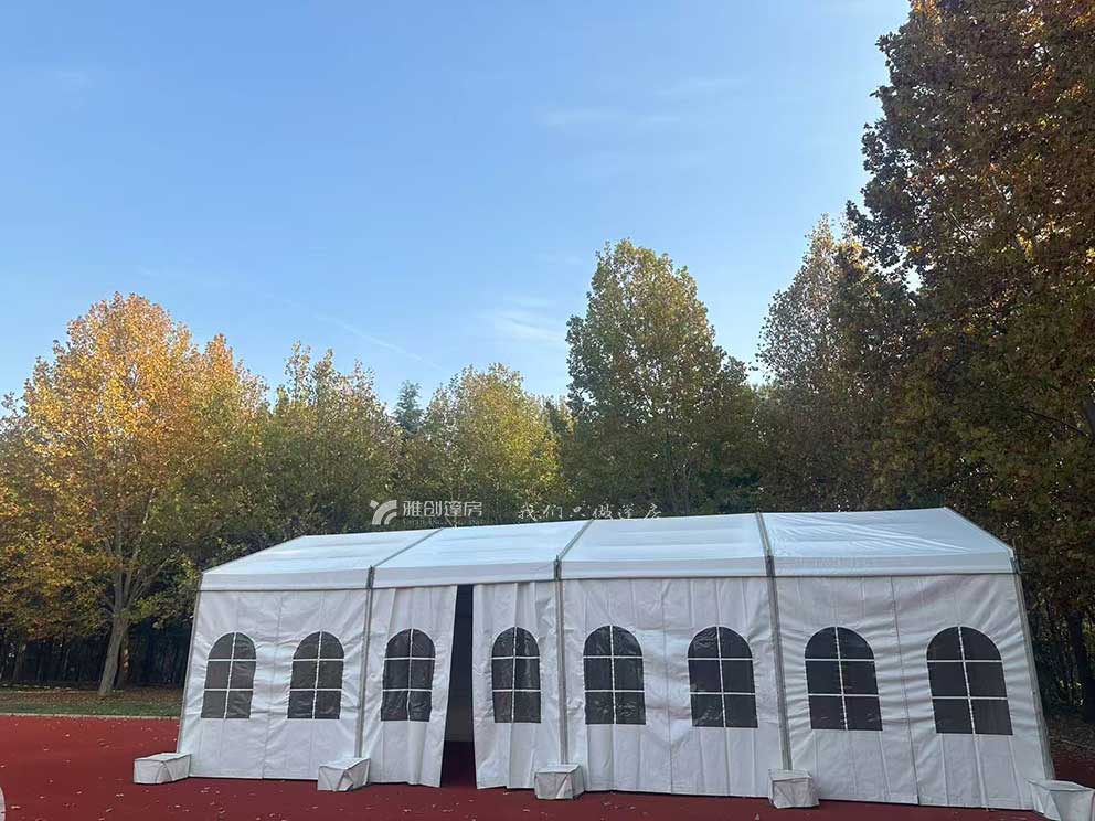 平顶山篷房出租助力保安员职业技能竞赛